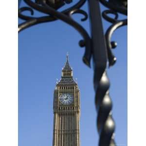  Big Ben Through Iron Gates, Houses of Parliament 