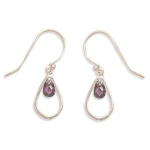   with Cut Out Pear Shape and Purple CZ West Coast Jewelry Jewelry