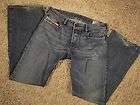 Pristine Mens Auth DIESEL Zathan Distressed Medium Wash Bootcut Leg 