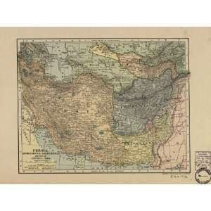  1902 map of Iran