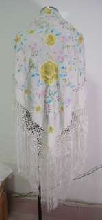   this kind of shawl to spanish this shawl also can be as tablecloth