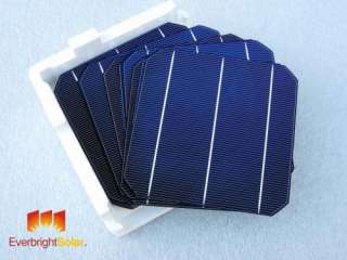 40 Mono 6x6 Solar Cell DIY Panel Kit + Junction Box  