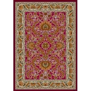  Innovations Akhisar Cranberry Antique Traditional 3.10 X 5 