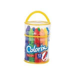  Amos Colorix 12 Silky Crayons Toys & Games