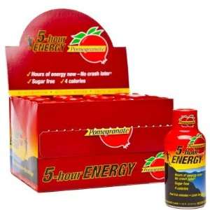  5 Hour Energy  Pomegranate (12 pack) Health & Personal 
