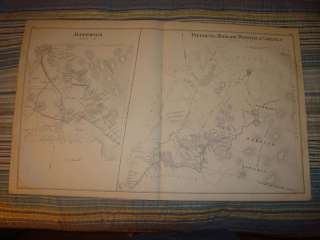 WHITEFIELD STARK GORHAM JEFFERSON NEW HAMPSHIRE MAP NR  