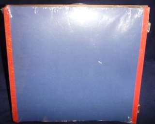 Creative Memories 7x7 PIZZAZZ Scrapbook Pages Blue Red  