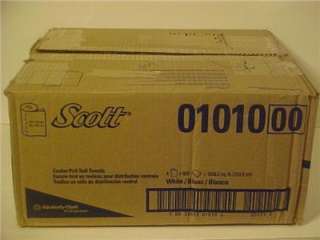SCOTT CENTER PULL ROLL PAPER TOWELS CASE BOX 01010 4/BX  