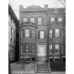  1900s JOLSON, AL. AL JOLSONS HOUSE, 1787 IRVING ST, NW 
