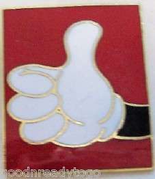 DISNEY DESIGNS MICKEY MOUSE THUMBS UP PIN NEW  