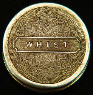 05910 Whist Markers   Counters in Case mid 19th C.  