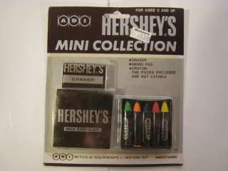 Vintage 1970s Hersheys Chocolate Advertising Mini Collection Set