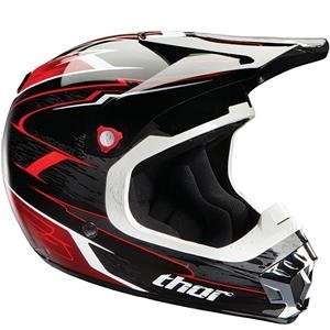  Thor Motocross Quadrant Helmet   X Large/Black/Red 