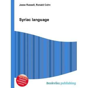  Syriac language Ronald Cohn Jesse Russell Books