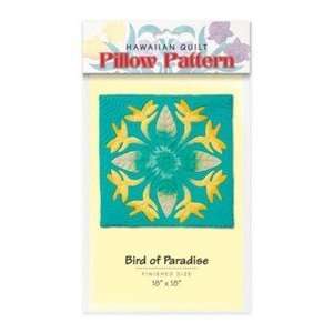  Hawaiian Quilt Pillow Pattern Pack Bird of Paradise 