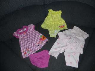 month Baby girl clothes LOT  25 pieces  