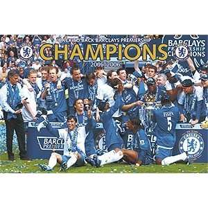  Chelsea 2006 EPL Champions Poster