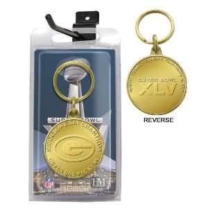  Super Bowl XLV Champions Coin Keychain