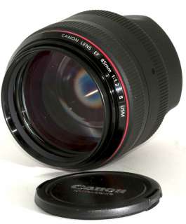 Canon EOS 85mm f/1.2L II EF USM Digital SLR AF Camera Lens f/1.2 for 