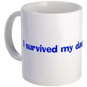  I survived my daughters wedd Wedding Mug by  