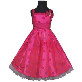 KD136 7 Red Flower Girls Party Pageant Dress 7T 8T  