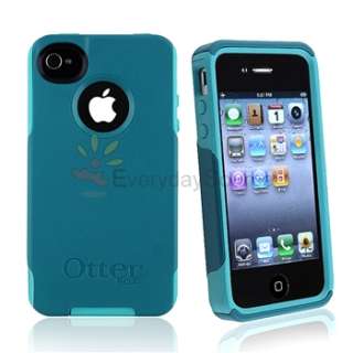 OTTERBOX COMMUTER CASE COVER For APPLE iPHONE 4 & 4S TEAL VERIZON AT&T 