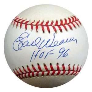  Signed Earl Weaver Baseball   AL HOF 96 PSA DNA #M55776 