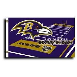  Baltimore Ravens NFL Field Flags