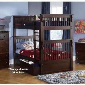 Atlantic Furniture Colorado Twin Bunk Bed Toys & Games