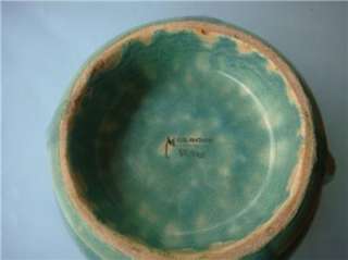 Art Deco MELROSE WARE Green Aust. Pottery Bowl RARE  