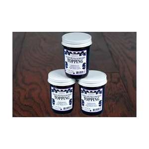 Wild Huckleberry Topping 8oz  Grocery & Gourmet Food