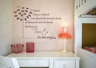 Love Family Words Lettering Quote Wall Decals Stickers  