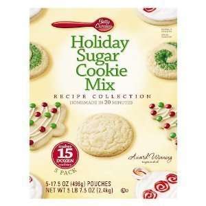   Holiday Sugar Cookies Mix Kit Recipe Collection Makes 15 Dozen Cookies