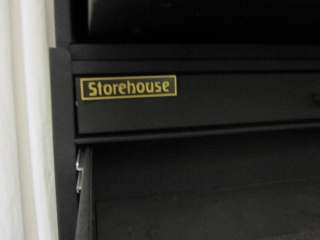Storehouse Brand Set of 3 Stackable Metal Tool Chests Boxes Excellent 