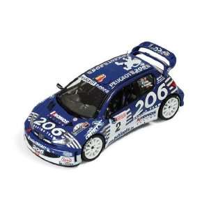 Replicarz RAM334 2003 Peugeot 206 WRC, Condroz Rally Winner, Loix and 