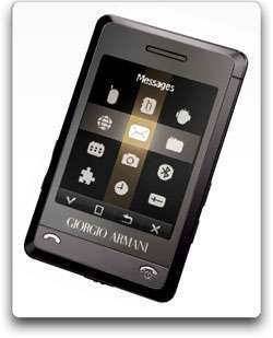  Samsung Giorgio Armani P520 Unlocked Cell Phone with 3.15 