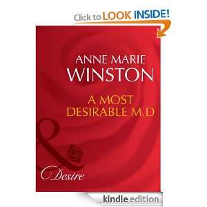 Most Desirable M.D. Anne Marie Winston  Kindle Store