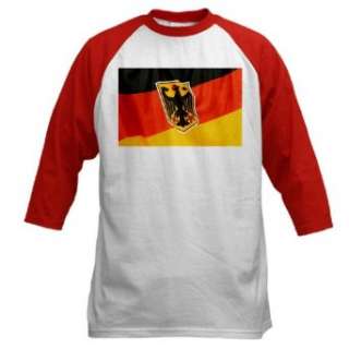    Artsmith, Inc. Baseball Jersey German Flag Waving Clothing
