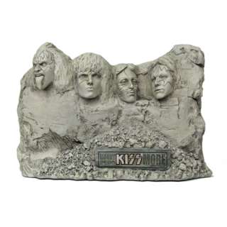   Mount KISSmore Polystone Sculpture Gene Simmons Paul Stanley  