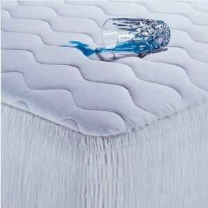   Waterproof Mattress Pad with Antimicrobial Fill  Home