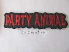 Iron On Patch emblem Party Animal insignia sew on embroidered alcohol 
