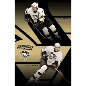  NHLs Pittsburgh Penguins Players Collage Poster