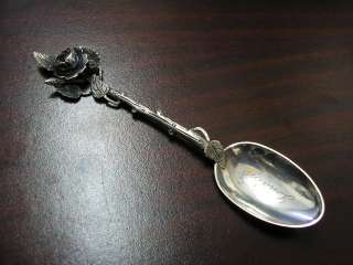 Vintage REED & BARTON Sterling Silver BABY Feeding SPOON & FORK, MINT 
