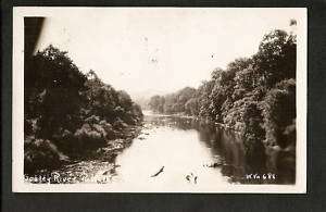 Webster Springs West Virginia WV 1931 RPPC Gauley River  