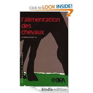 alimentation des chevaux (Techniques et pratiques) (French Edition 