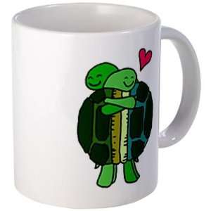  Turtles In Love Funny Mug by 