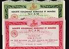 AFRICA Caoutchouc Cacao du Cameroon dd 1926 TOP DECO items in old 