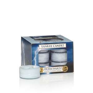  Storm Watch Box of 12 Tealights By Yankee Candle