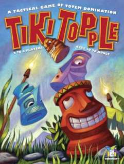   Tiki Topple Board Game by Gamewright