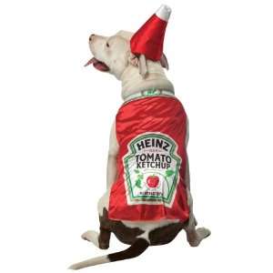 Lets Party By Rasta Imposta Heinz Ketchup Pet Costume / Red   Size 